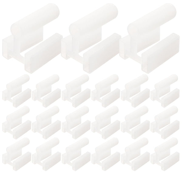 Angoily 100Pcs Plug Outlet Cover, 3 Prong Proof Electrical Safety Caps for Home - 0.79 * 0.98 * 0.59 inches
