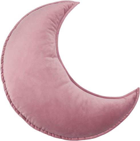 JIKAL Star Moon Shaped Pillow Soft Velvet Nursery Stuffed Throw Pillows for Kids
