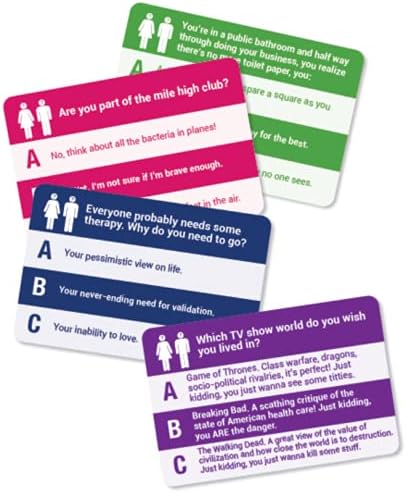 Analyze Me! Adult Party Game - Get to Know Your Friends A LOT Better!