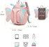 Backpack backpack CFX Leash for toddlers Anti Lost Toddler Leash with Safety Handle, Attractive child leash(Pink