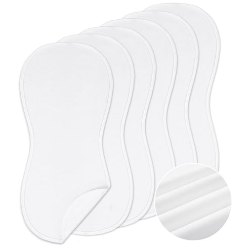 Timgle 6 Pcs 13 x 29 Inch Peanut Shape Changing Pad Liner