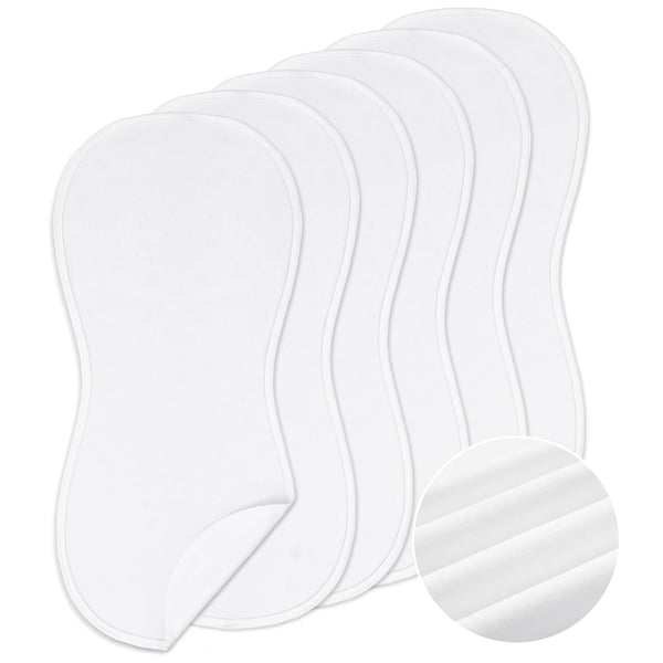 Timgle 6 Pcs 13 x 29 Inch Peanut Shape Changing Pad Liner