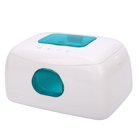 Hamwesh Baby Wipe Warmer, Large Capacity Silent Heating Wipes Warmer for Newborn, Portable Wipe with Night Light