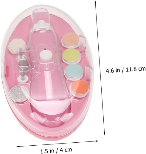 Trimming Trimmer Nail for Boy Girl Electric Nail File Clippers for Boy Girl and Newborns Care Kit Without Battery