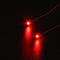 Light Up Your Bricks- 2 Pieces X Red Flashing Light 15 cm, USB Powered, Compatible with All Legos
