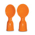 Infantino Couple a Spoons - Baby Food Pouch Toppers with Travel Case, No-Leak Spoons for Puree Food, 2-Pack