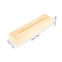 VOSAREA Lidded Wooden Pregnancy Test Keepsake Box Elegant Announcement Storage Case for First Positive Test Beautifully