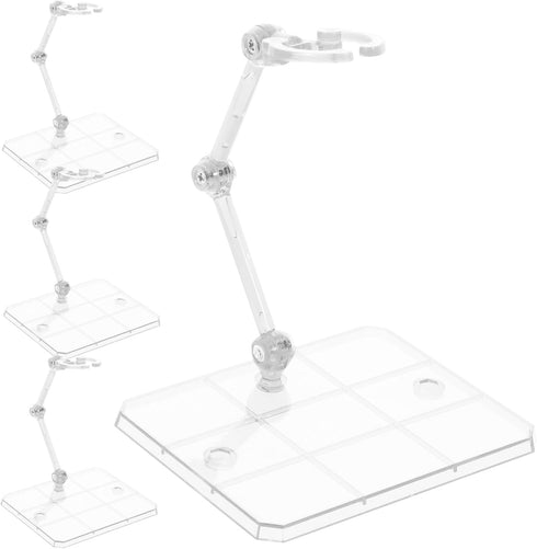 jojofuny 4pcs Adjustable Action Figure Stands for Doll Model Support in Homes, Stores, and Shops