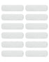babygoal Reusable Cloth Diaper Inserts 12 Pack, Absorbent & Breathable 3-Layer Microfiber