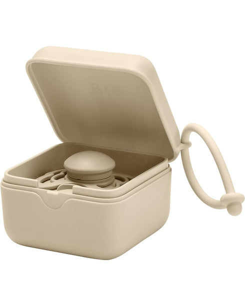 100% BIBS Pacifier Box with Loop for Storing & Carrying Soothers | BPA Free Material | Designed & Made in Denmark |