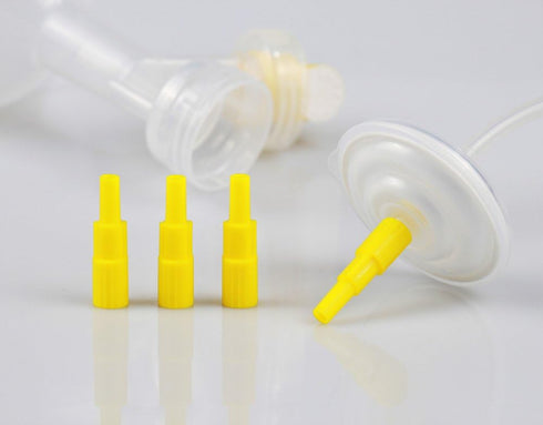 PumpMom Backflow Adapter for Spectra S1 S2 Pump to Use with Medela Flanges and Bottles