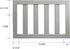 Salcod Toddler Safe Guardrail Compatible with Storkcraft and Graco Crib Conversion - CPSC Certified, Crib Rail