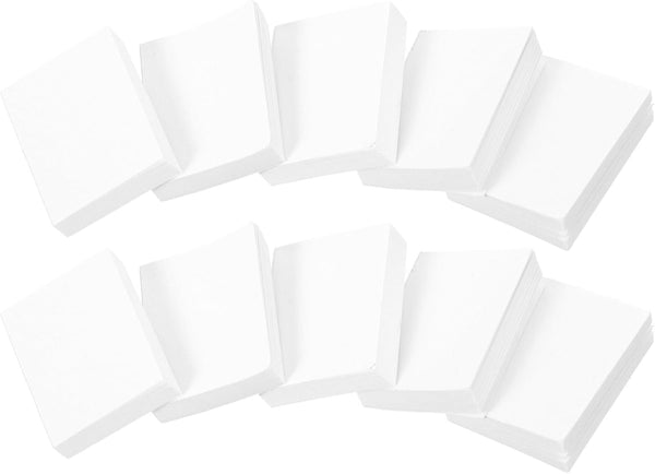 Toddmomy 20 Pcs Miniatures Blank Books, 1:12 Scale White Dollhouse Books, Mini House Accessory Decoration