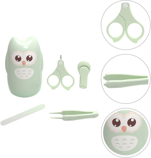 Set VICASKY Portable Nail Care for Kids - Grooming Essentials for Boys and Girls