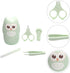 Set Baby Nail Clipper Kit for Newborns Safe Nail Scissors for Infants Comfort Grip Handles Toddler Manicure File