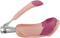 Nail Care Kit Pink Portable Nail Clippers Tweezers Grooming Newborns Boy Girl