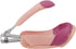 Nail Care Kit Pink Portable Nail Clippers Tweezers Grooming Newborns Boy Girl