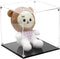 KCGANI Self-Assembly Acrylic Clear Display Case, Sturdy Acrylic Display Box Cube Collectibles Show