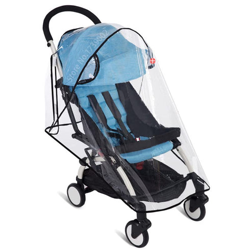 Stroller Rain Cover Weather Shield for Babyzen YOYO 6+ and YOYO+ Strollers