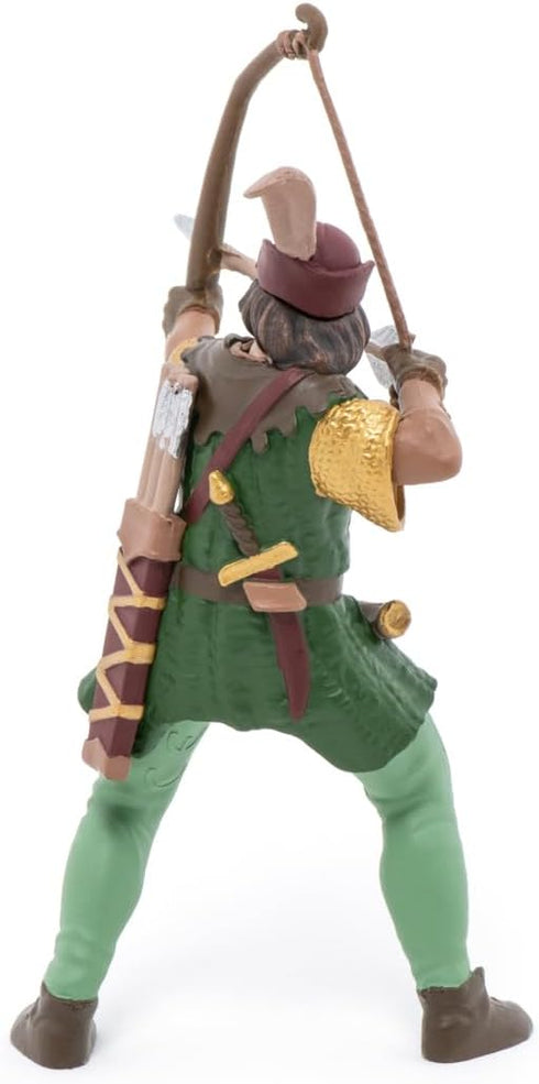 Papo - Standing Robin Hood - Hand-Painted Medieval Fantasy Figurine - 39954 - Collectible for Children 3+