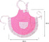 (3 Girl Baking Outfit / Pink Apron/ White Chef Hat/ Certificate Items) -for Real Cooking or Play (Toddler Apron)