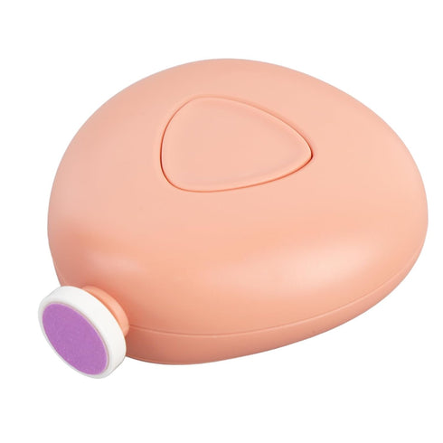 Trimmer Electric Infant Nail Effortless Nail Grooming Kit for Newborns and Babies (Orange Red)