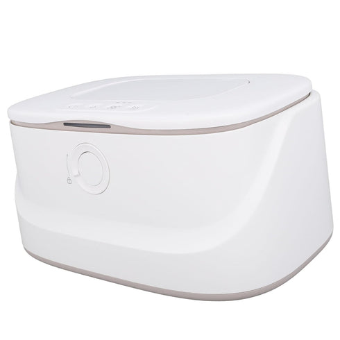 Hamwesh Baby Wipe Warmer, Adjustable Temperature Large Capacity Baby Wet Wipe Warmer, Dispenser with Night Light