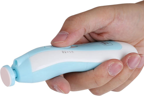 Trimmer, Set Trimming Baby Nail Electric Baby Nail Clipper Safety Baby Nail File Kit Toes and Fingernails Tool with LED
