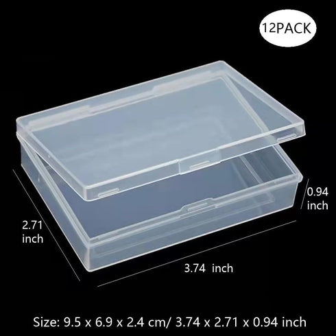 Flip.open 12 Pc Deck Card Case, Deck Storage Box, Business Card Holder