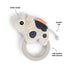 Dotti Sensory Rattle with Teether - Sand Color