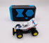 Mini RC Buggy Off-Road 1:64 Scale 2.4G 5-Channel RC Radio Control Car, Coke Can Micro Racing Truck (White)