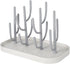 Baby Essentials Bottle Drying Rack, Detachable Holder for Nipples, Cups, Pump Parts, and Accessories (Gray)