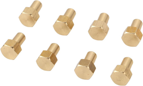 Brass RC Nut, 8Pcs Rust Resistant for SCX24 (8mm)