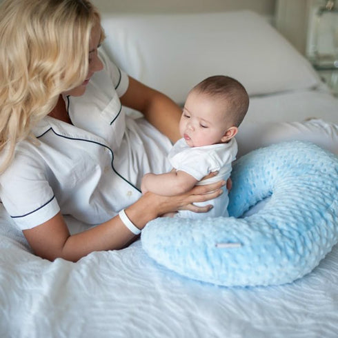 Generic MIHE Minky Dots Nursing Pillow Cover, Case Plush Breathable Breastfeeding Pillow Slipcover Fits Nursing Pillow