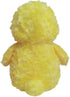 Rose Duck Plush Stuffed Animal, Cute Furry Yellow Duck Toy, Soft Cuddly Hugger for Kids or Girlfriend, 9"