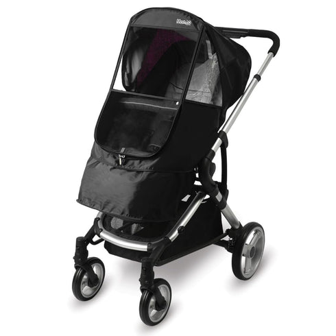 Manito Elegance Beta Stroller Weather Shield/Rain Cover - Black