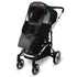 Manito Elegance Beta Stroller Weather Shield/Rain Cover - Black