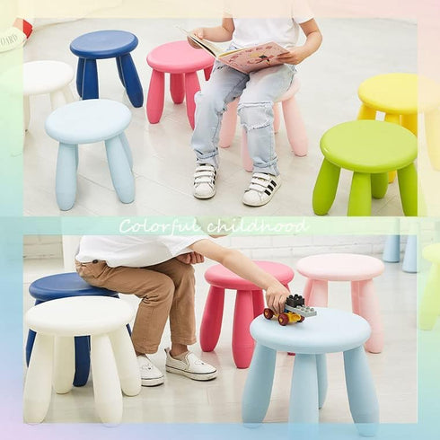 Soerreo Kids Step Stool, Kindergarten Study Stools, Lightweight Footstools are Sturdy and Durable, Very Suitable