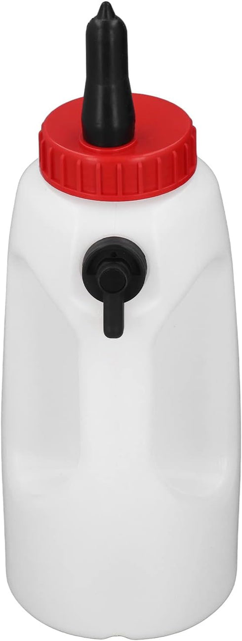 Jiawu 4L Calf Bottle, Calf Milk Feeding Bottle Nursing Bottle Calf Milk Feeder Bottle Farm Equipment with Handle