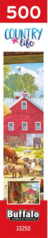 Country 500 21.25 15.00 Buffalo Games - Life - Farm Scenic - Piece Jigsaw Puzzle for Adults - Challenging Puzzle