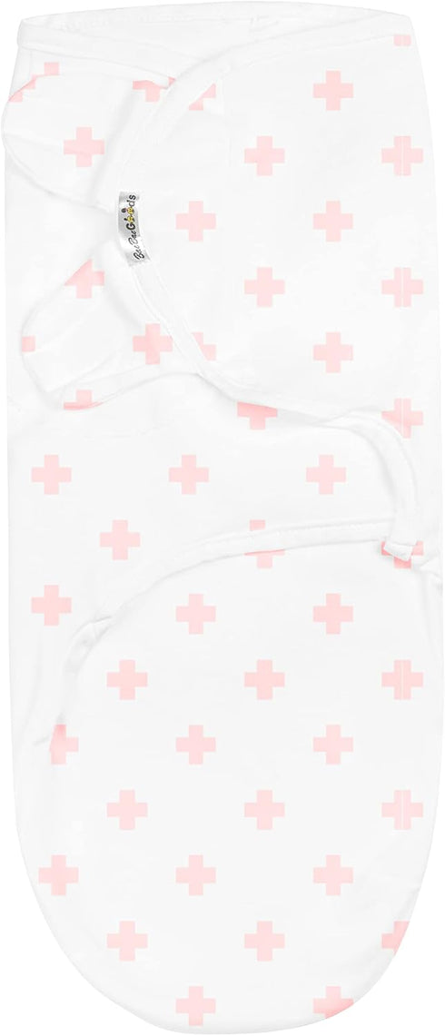 BaeBae Goods Pink Bicycle-Themed Swaddle Blanket (S/M)