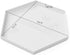Becko US Stackable Puzzle Sorting Trays Jigsaw Puzzle Sorters with Lid Puzzle Accessory for Puzzles Up to 1500 Pieces, 8 Hexagonal Trays (White)