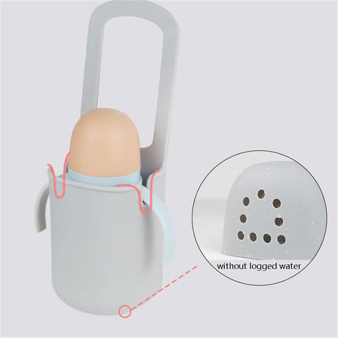 Cup Holder Storage, Stroller Cup & Phone Holder Organizer for Scooter, 18.00 * 13.00 * 5.00CM, Black
