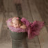 Eforcase Newborn Photography Props Wrap Pearl Decor Wrap Blanket Swaddle Baby Photo Props Photoshoot Wraps Swaddles