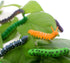 12 Pcs Simulation Caterpillar Fake Worms, Educational Science Learning Toys for Halloween Prank