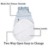Baby Sleeping Bag Wearable Blanket Sleep Sacks 3-6 Months Infant Sleeveless 9M Newborn Swaddle Blanket Transition Sack 0-6 Months Boy Soft Dot Velour Toddler Adjustable Bags Kids Warm 1.8 Tog 4 Season