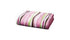 Tiddliwinks Raspberry Garden Striped Crib Fitted Sheet
