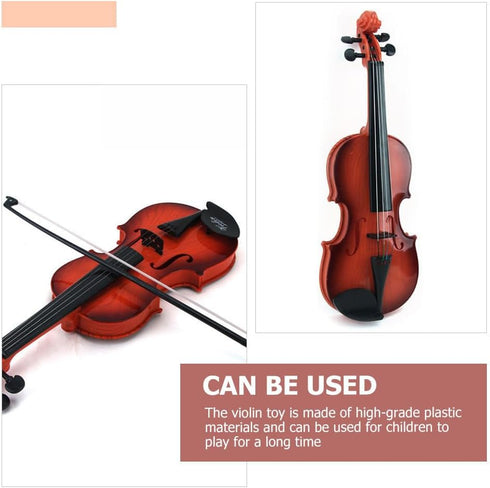VICASKY Simulated Violin for Beginners, Educational Toddler Plastic Puzzle Plaything