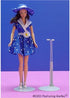 Kaiser Doll Stand 2201, White Doll Stand for 11" to 12" Small-Waisted Fashion Dolls