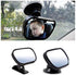 Baby Rear View Car Mirror, Wide View for Better Visibility, Shatter-Resistant Seat Safety for Infants